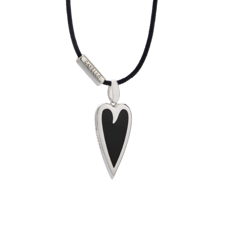 My Gavello Nina Heart Necklace with pink essenza (large)