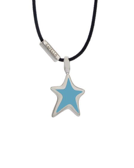 My Gavello Stella Necklace with light blue essenza (small)