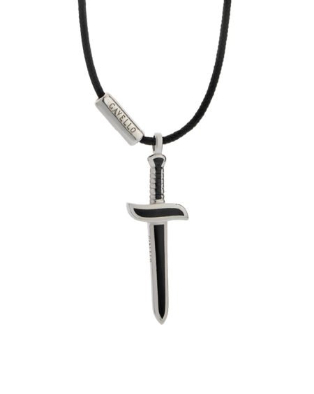 My Gavello Daga Necklace with black essenza (large)