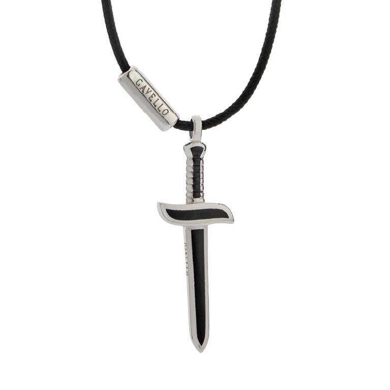 My Gavello Daga Necklace with black essenza (large)