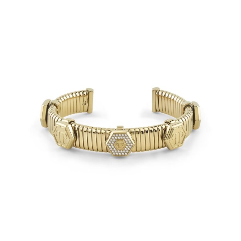 Philipp Plein Βραχιόλι $nake Hexagon Βραχιόλι Χρυσό