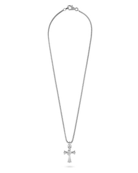 Philipp Plein Κολιέ Plein Valentine Ασημί
