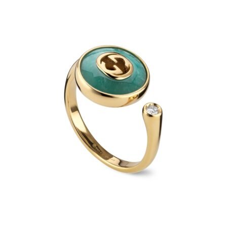 Gucci Interlocking G Ring (Gold)
