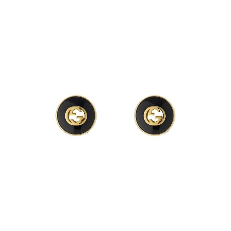 Gucci Interlocking G Earrings (Gold)