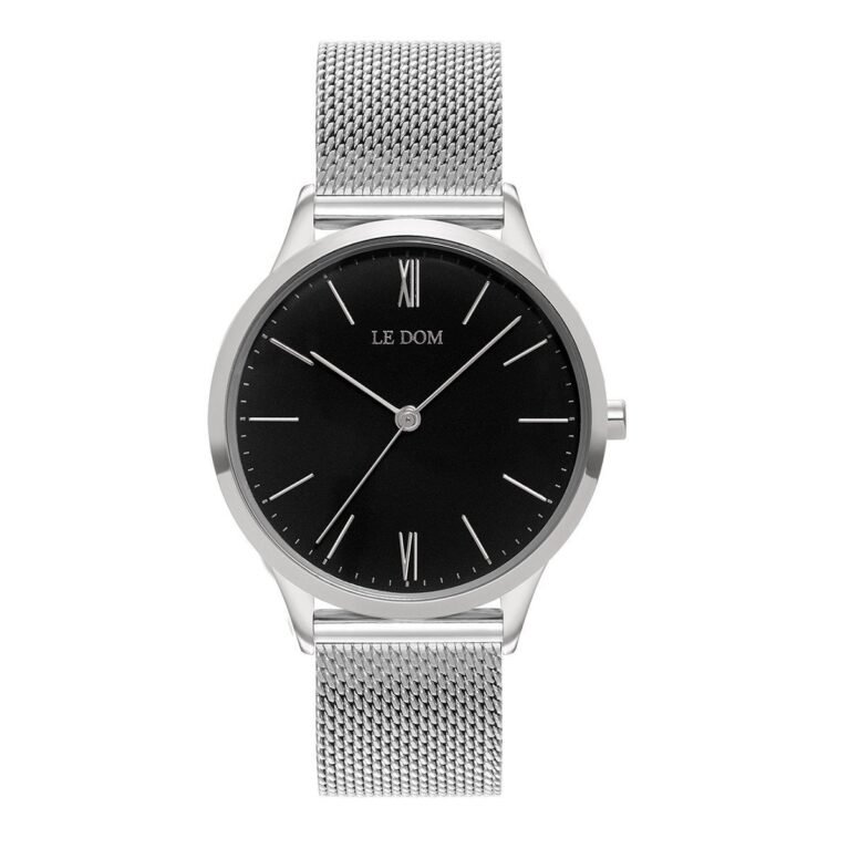 LEDOM Classic Silver Stainless Steel Bracelet