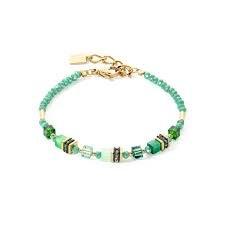 Coeur de Lion Βραχιόλι GeoCUBE Mini Cubes Green